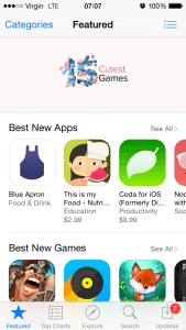 iOS App Store: Featured Apps